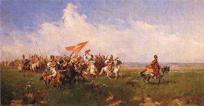 Cossacks on the Steppes